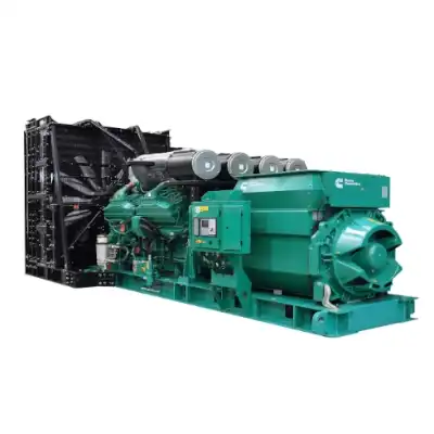 phot of a large industrial generator